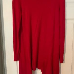 Red Tunic, light material and very stretchy.